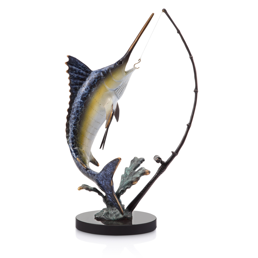 Fighting Marlin Sculpture