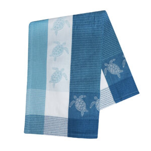 Sea Turtle Jacquard Woven Kitchen Towel (Pack of 6)