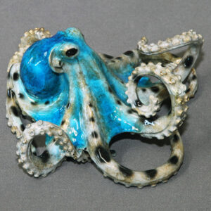 Tammy Bronze Octopus Sculpture by Barry Stein Sculptures (13 Color Options Available)