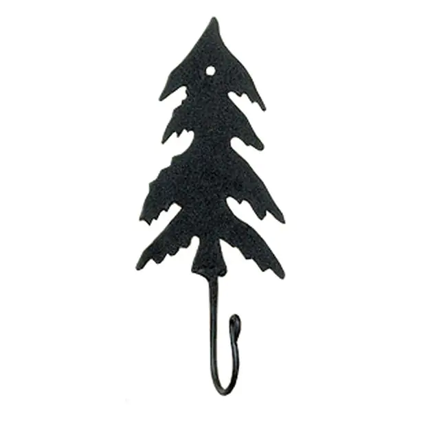 Fir Tree Iron Hooks (Set of 2)