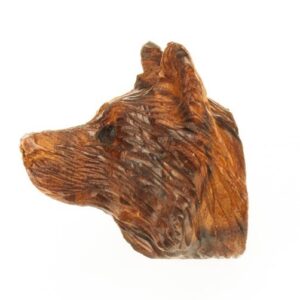 Wolf Head 3-D Magnet