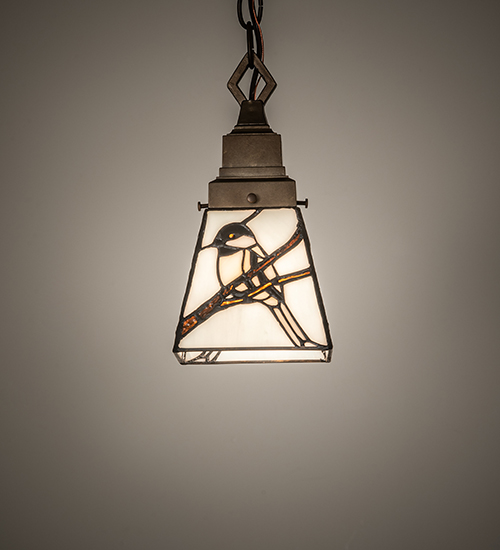 Rutic Pendant with Task Lighting