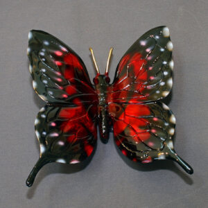Bronze Butterfly Sculpture by Barry Stein Sculptures (6 Color Options Available)