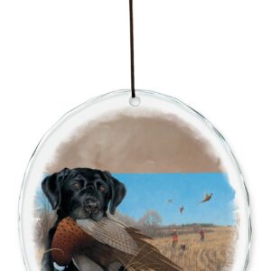 Great Bird Dogs - Black Lab - Suncatcher