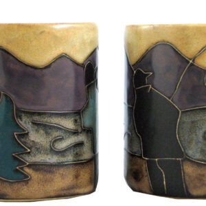 Mara Stoneware 16 Oz. Fisherman Mugs (Set of 2)