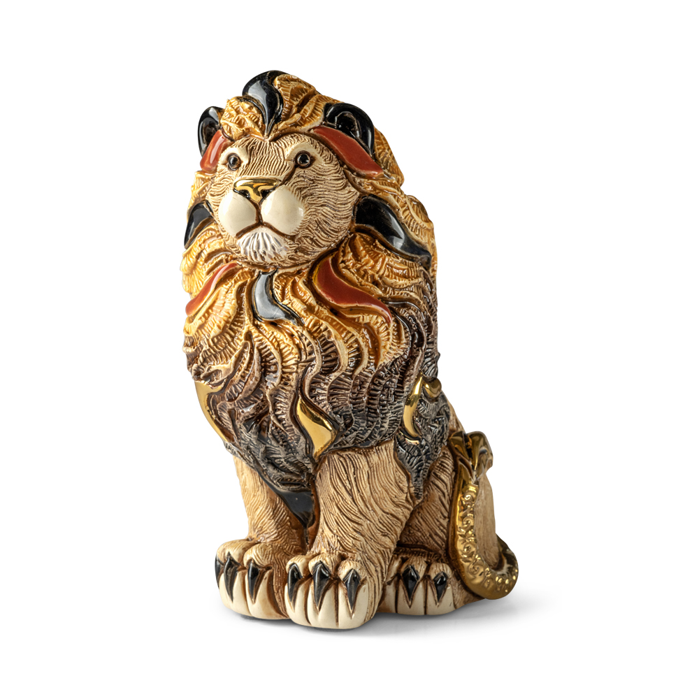 Lion King Of The Jungle Figurine by De Rosa