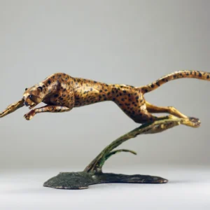 Cheetah Sculpture by Mark Hopkins