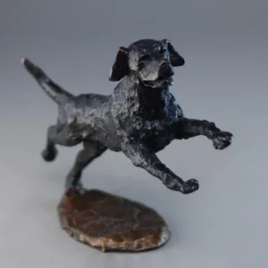 Labrador Dog Sculpture by Mark Hopkins