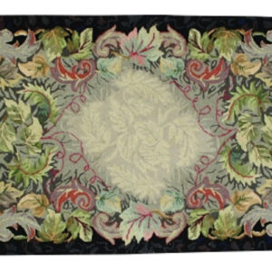 Fassifern Floral Hooked Wool Rug