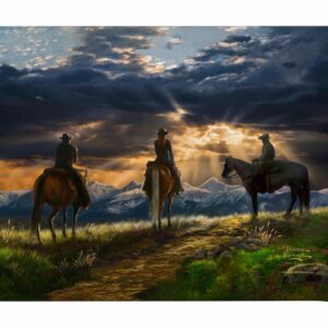 Under the Big Sky - 8" x 10" Gallery Wrapped Canvas