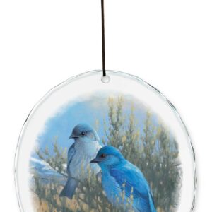 Bluebird Pair - Suncatcher