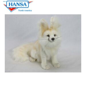 Hansa Arctic Fox Long Eared Seated