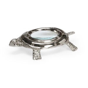 Metal Sea Turtle Magnifier – Nickel