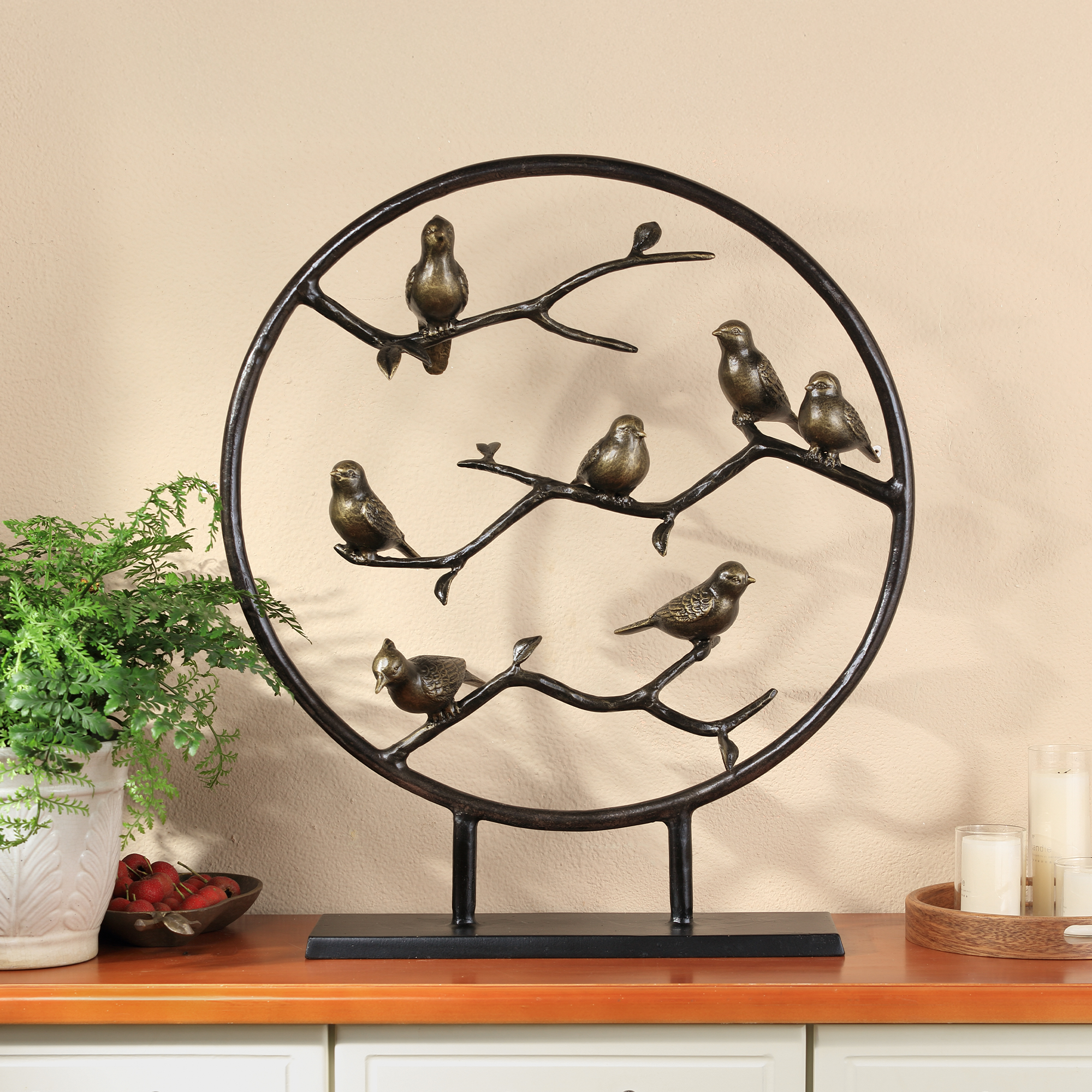 Birds and Branches Table Top Decor
