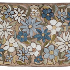 Big Beautiful Flowers Hand Hooked Wool Rug – Camp Wildflower