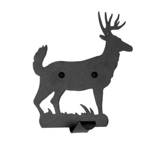 5" Wide Lone Deer Single Key Holder
