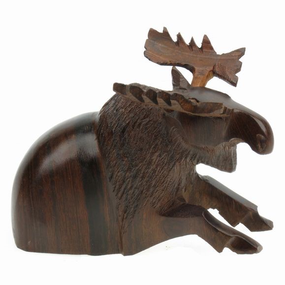Moose Resting Mini Sculpture