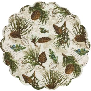 Walk in the Woods Round Placemats (Pack of 6)