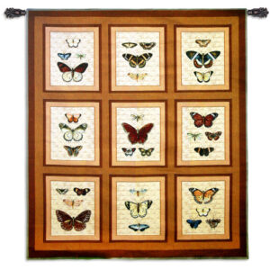 Colorful Butterflies – Woven Tapestry Wall Art Hanging