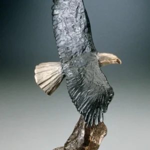 Bald Eagle Sculpture by Mark Hopkins