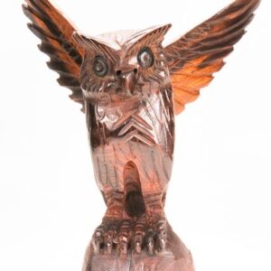 Owl Wings Spread Sculpture