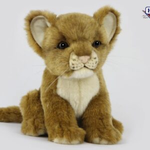 Hansa Lion Cub Brown 6.5"L