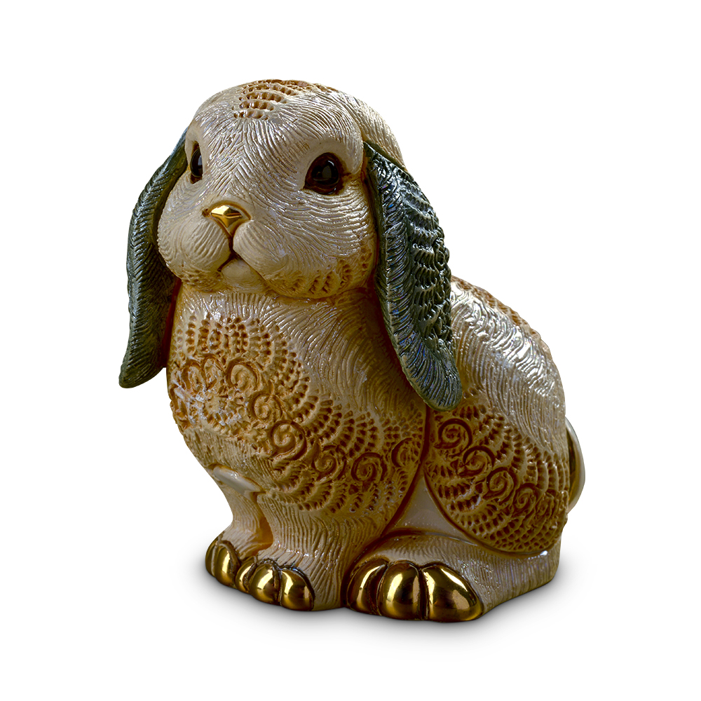 Lop Rabbit Figurine by De Rosa