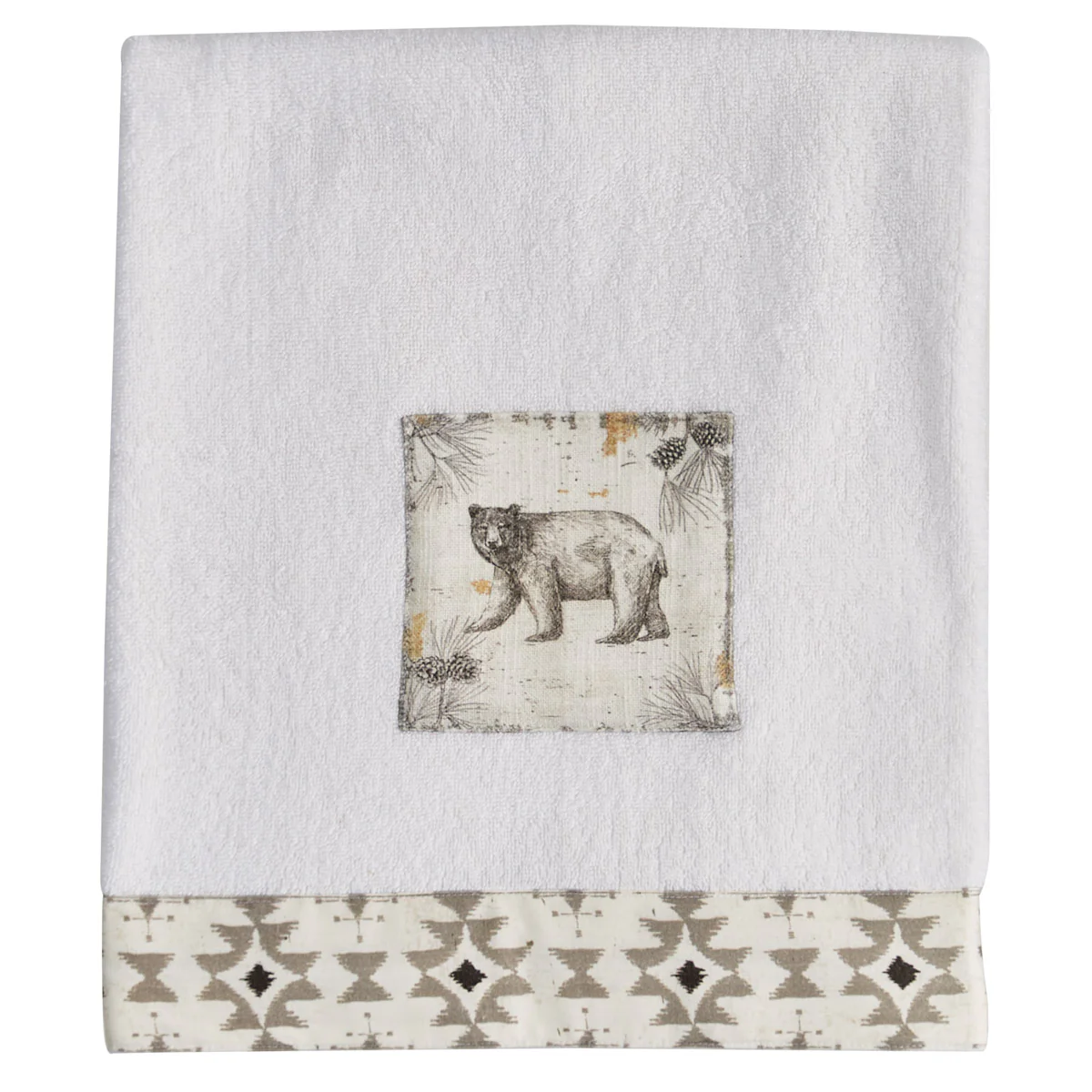 Wild And Beautiful Terry Bath Towel