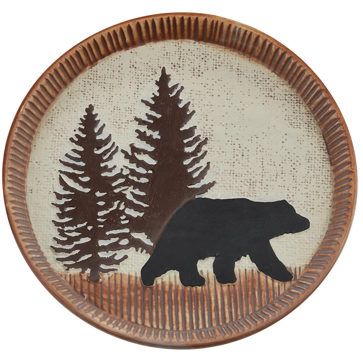 Wilderness Trail Bear Salad Plate (Set of 4)