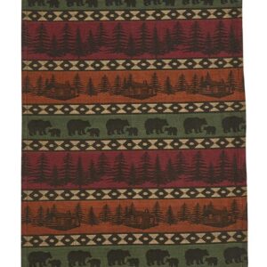 Mountain Bear Jacquard Dishtowel (Set of 3)