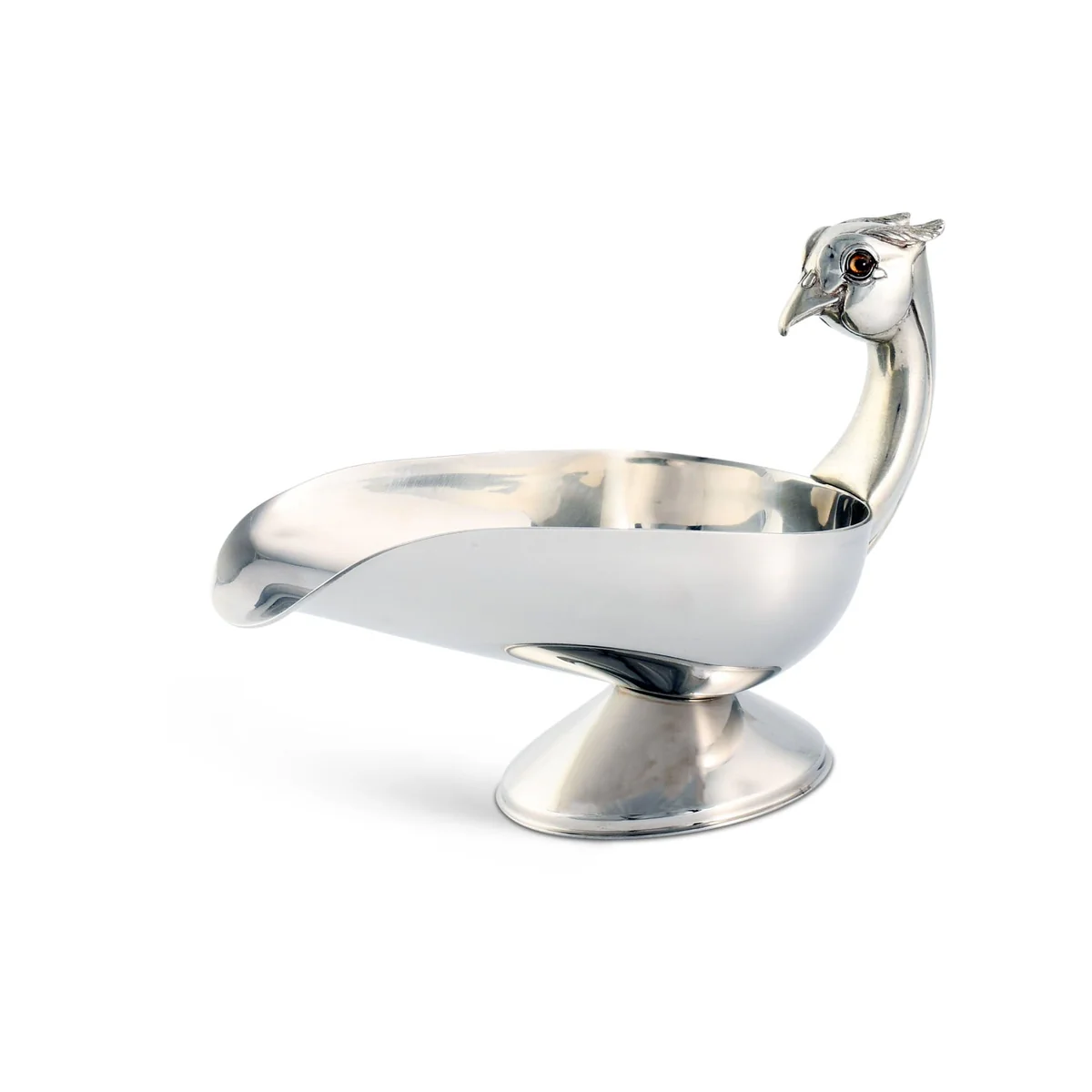 Pheasant Handle Stainless Steel Gravy / Sauce Server