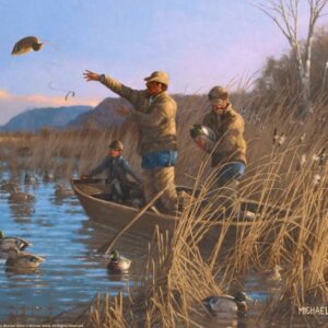 Duck Hunting - 11″ x 14″ Art Print
