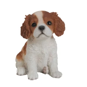 King Charles Puppy Statue Figurine
