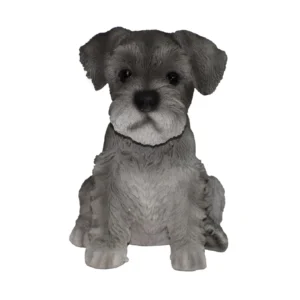 Schnauzer Puppy Statue Figurine