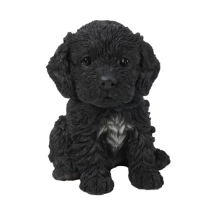 Cockapoo Puppy Statue Figurine
