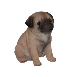 Pug Puppy Statue Figurine