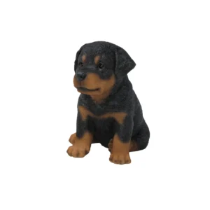 Rottweiler Puppy Statue Figurine