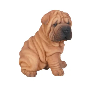 Shar Pei Puppy Statue Figurine