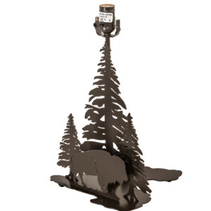 14" High Buffalo W/Lighted Base Table Base