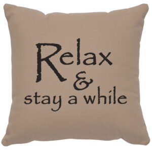 Relax Image Pillow 16×16