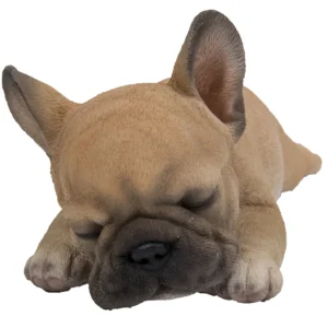 Sleeping Pug Puppy Statue Figurine