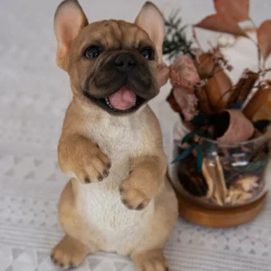 Standing French Bulldog Statue Figurine