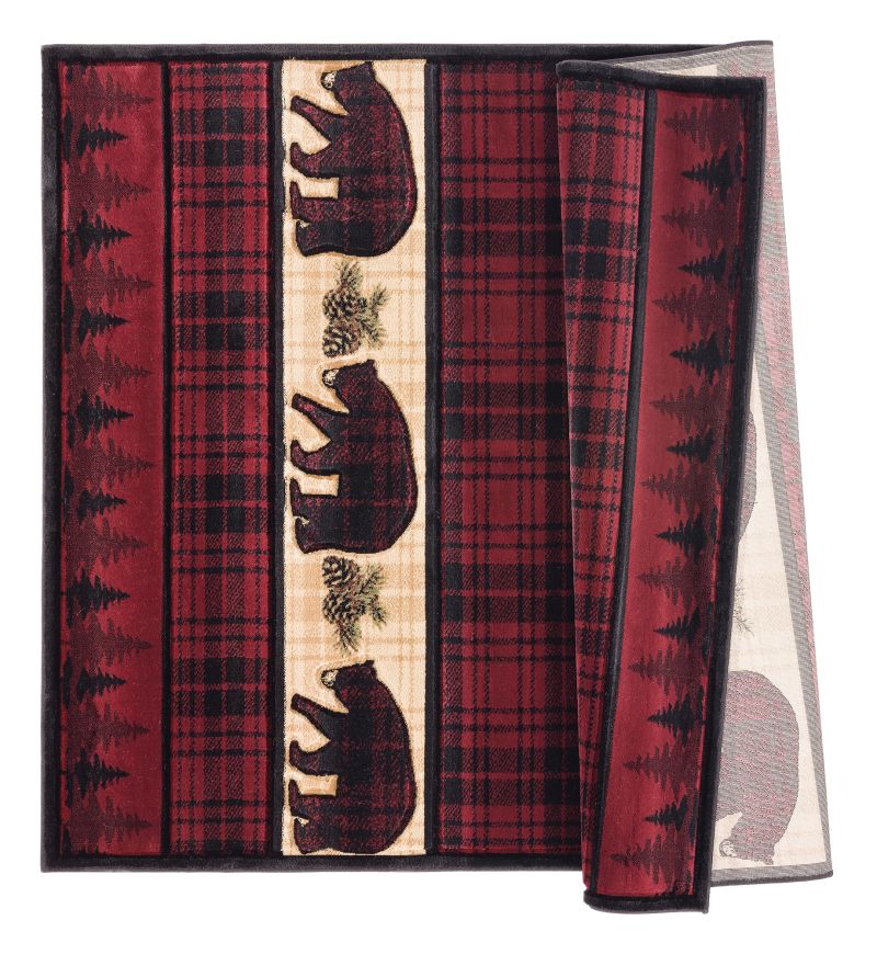 Bear_Trails_Rug Bear Trails – Rustic Cabin Retreat Area Rug