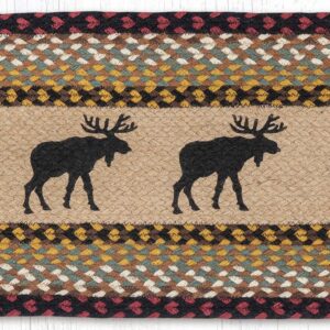Black Moose Table Runner
