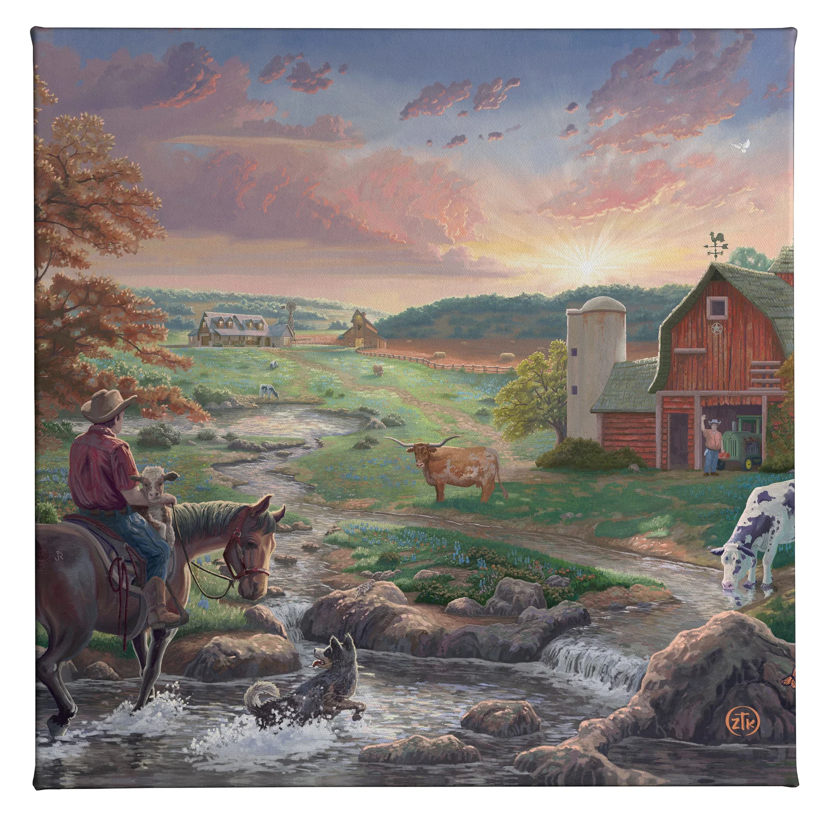 Deep_in_the_Heart_Gallery_Wrapped_ Canvas Gallery Wrapped Canvas