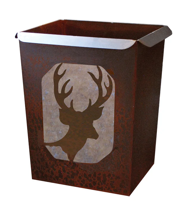 Deer_Waste_Basket Deer Waste Basket