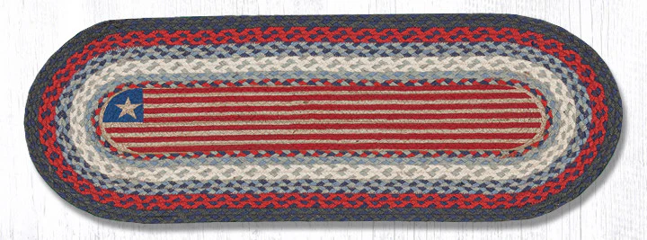 Flag_Runner Flag Oval Table Runner