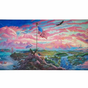 From Sea to Shining Sea - 16" x 31" Gallery Wrapped Canvas