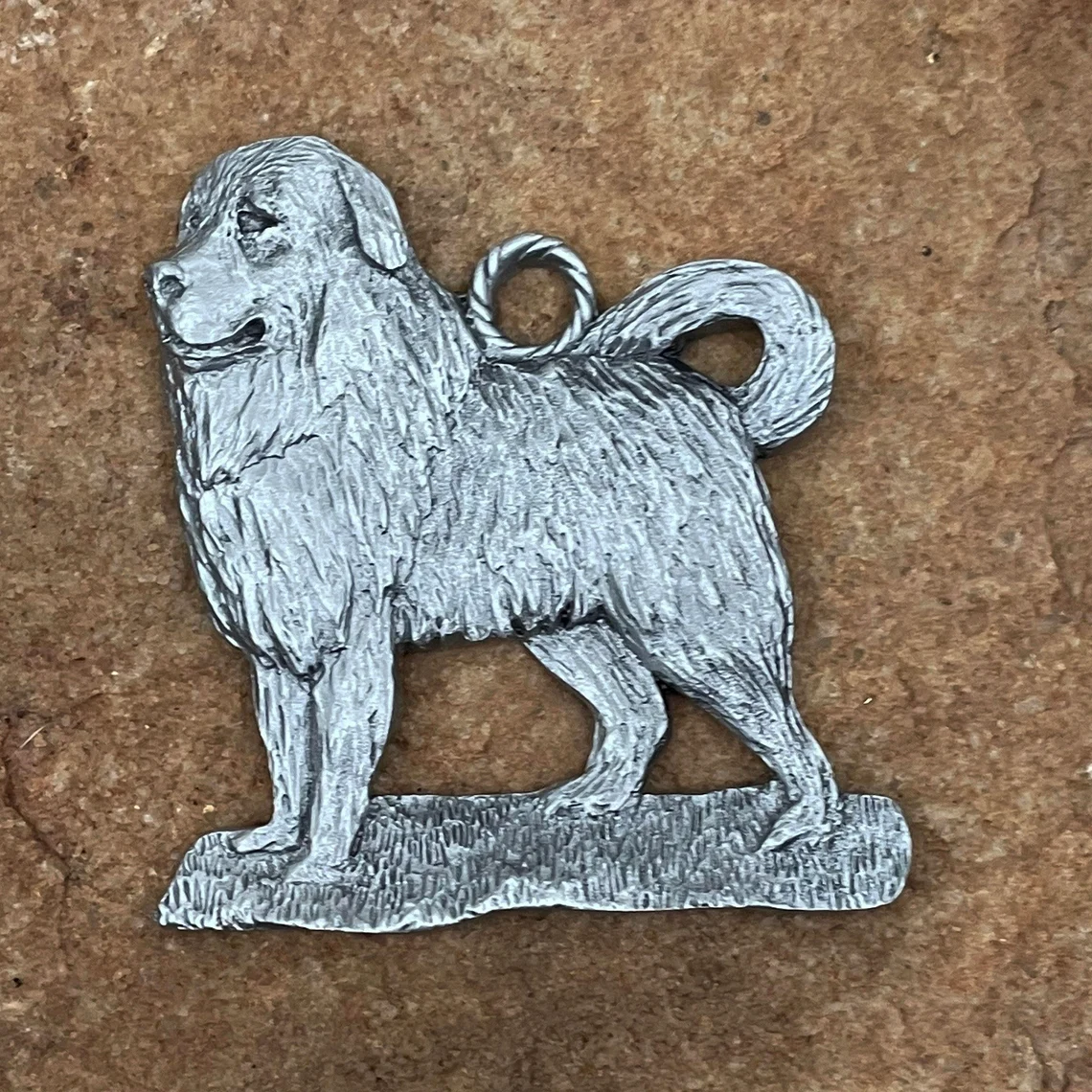 Great Pyrenees Pewter Ornament Great Pyrenees Pewter Ornament by Andy Schumann