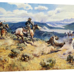 Loops and Swift Horses Are Surer Than Lead Premium Canvas